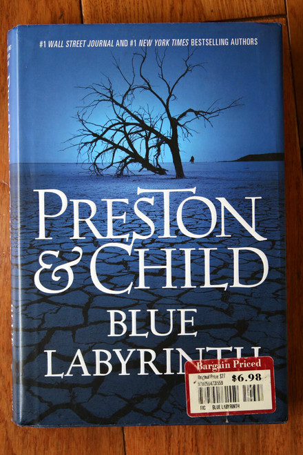 BLUE LABYRINTH by Douglas Preston & Lincoln Child 2014 1st First Edition - HC/DJ
