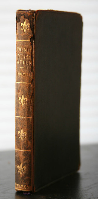 Twenty Years After by Alexandre Dumas 1910 Nelson New Century Library LEATHER