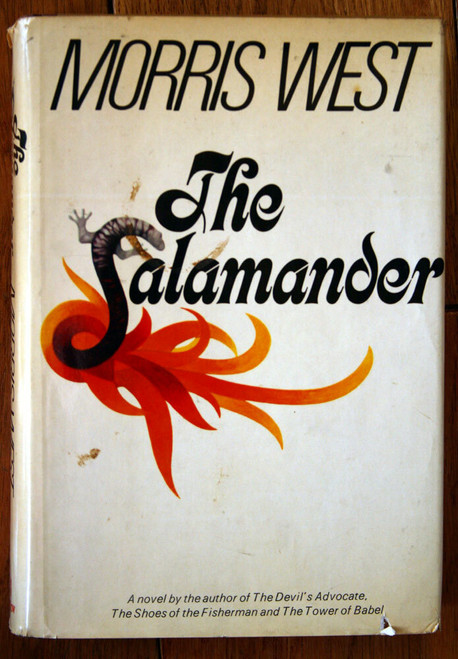 The Salamander by Morris West 1973 HC/DJ Vintage Novel