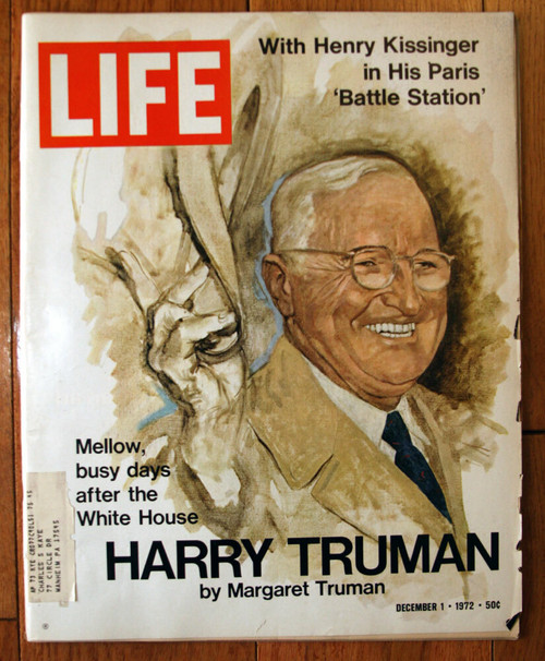 LIFE Magazine December 1, 1972 HARRY TRUMAN by Margaret Truman Vintage Issue