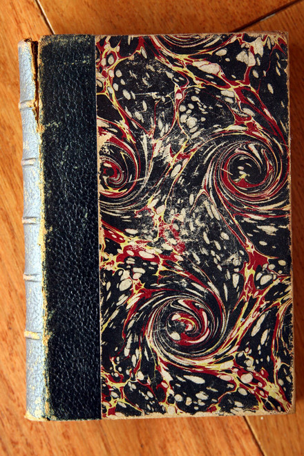 Oeuvres Completes De MOLIERE by Charles Louandre PARIS Leather Antique Book 1850