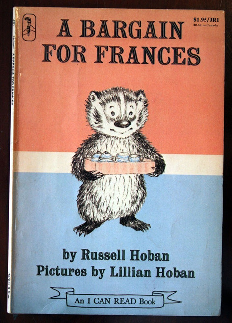 A Bargain for Frances by Russell & Lillian Hoban 1978 Vintage Paperback Harper