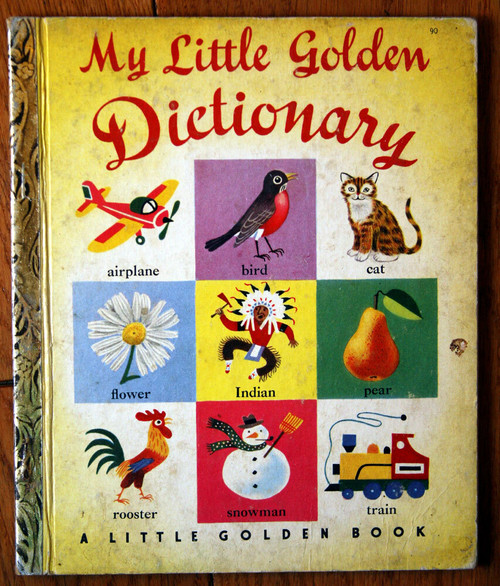 My Little Golden Dictionary by Mary Reed & Richard Scarry 1949 "C" Edition LGB