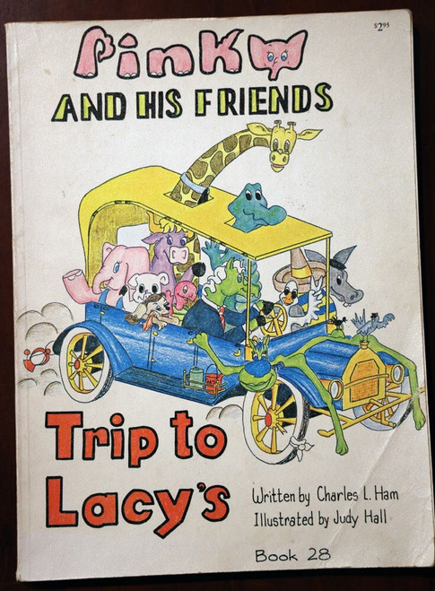 PINKY AND HIS FRIENDS Trip to Lacy's by Charles L. Ham SIGNED, Judy Hall BOOK 28