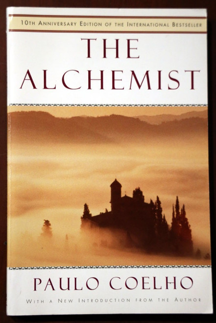 THE ALCHEMIST by Paulo Coelho 1998 Paperback 10th Anniversary Edition CLASSIC