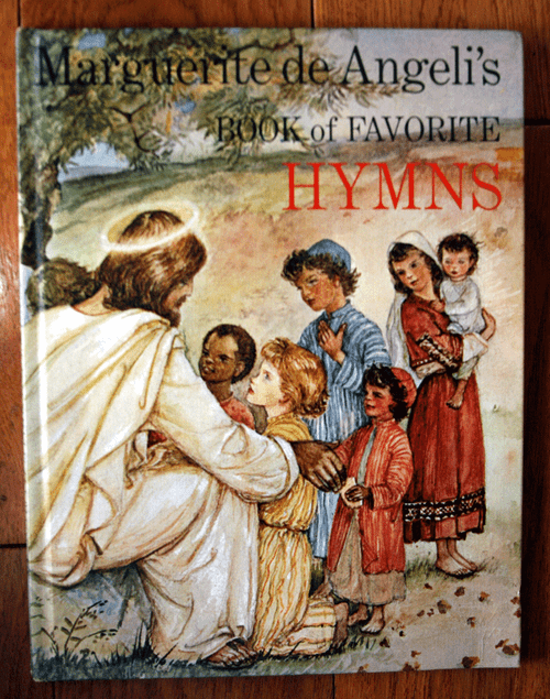 Marguerite de Angeli's BOOK OF FAVORITE HYMNS 1963 Doubleday VINTAGE 1st Edition