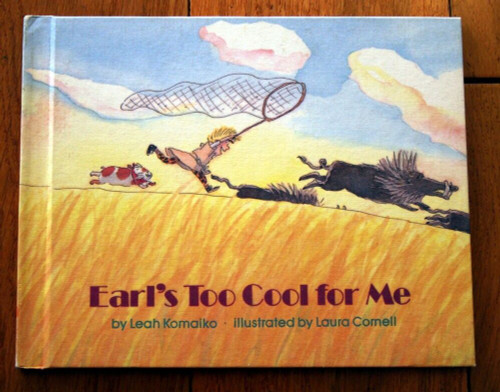 Earl's Too Cool for Me by Leah Komaiko, Laura Cornell 1988 Vintage Weekly Reader