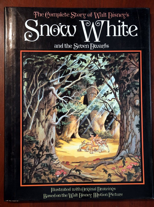 Walt Disney SNOW WHITE AND THE SEVEN DWARFS 1937/1987 Facsimile Book of Original