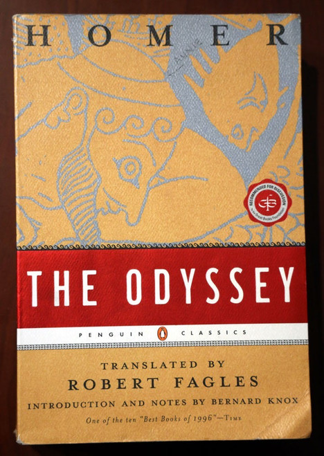 THE ODYSSEY OF HOMER - Robert Fagles Translation Penguin Books Softcover 1997