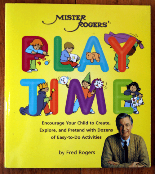 MISTER ROGERS' PLAY TIME by Fred Rogers 2001 Children's Activity Book Paperback