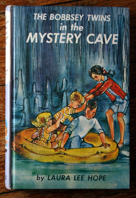 Bobbsey Twins in the Mystery Cave by Laura Lee Hope #53 Vintage Hardcover 1960