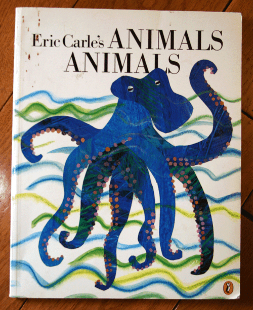 Eric Carle's ANIMALS ANIMALS (1999) Puffin Books Paperback ILLUSTRATED