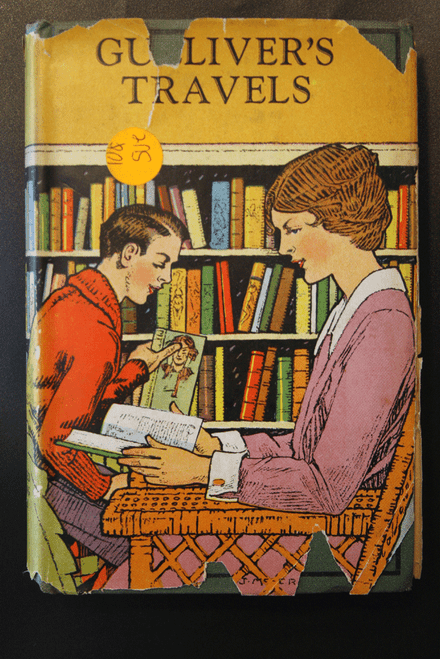 Gulliver's Travels by Jonathan Swift HC/DJ M.A. Donohue Selected Reading Series