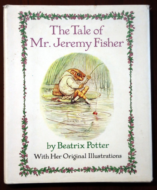 The Tale of Mr. Jeremy Fisher by Beatrix Potter HC/DJ Derrydale Books 1992