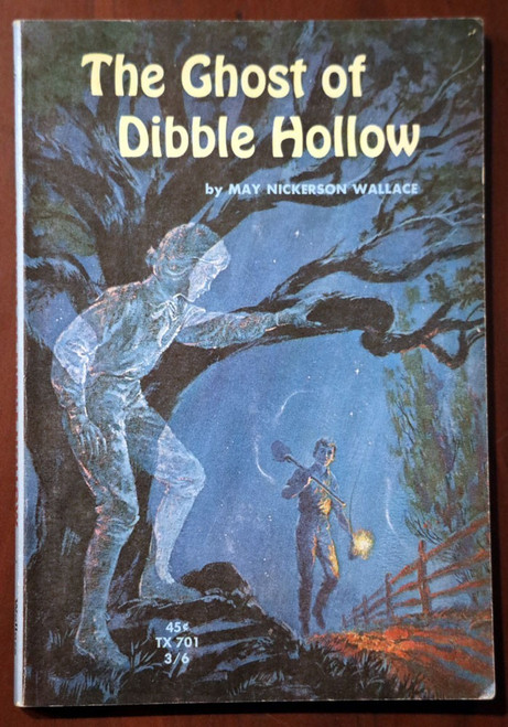 Ghost of Dibble Hollow by May Nickerson Wallace 1965 2nd Vintage Scholastic Book