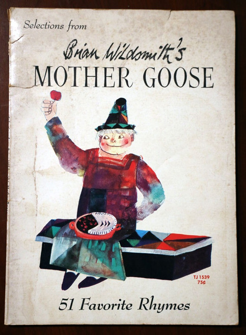 Brian Wildsmith's MOTHER GOOSE 1972 Scholastic Paperback 51 Favorite Rhymes