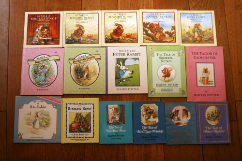 Lot of 16 Beatrix Potter Children's Books Tale of Peter Rabbit, Benjamin Bunny +