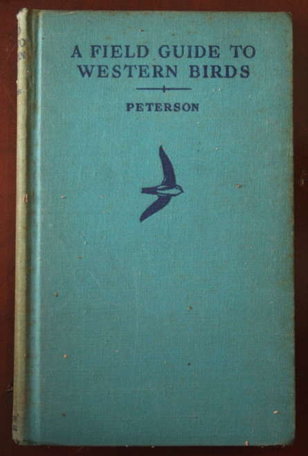 A Field Guide to Western Birds 1941 Peterson + Traveler's List American Birding