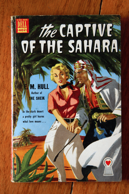 The Captive of the Sahara by E.M. Hull 1931 Vintage Dell Paperback #402 