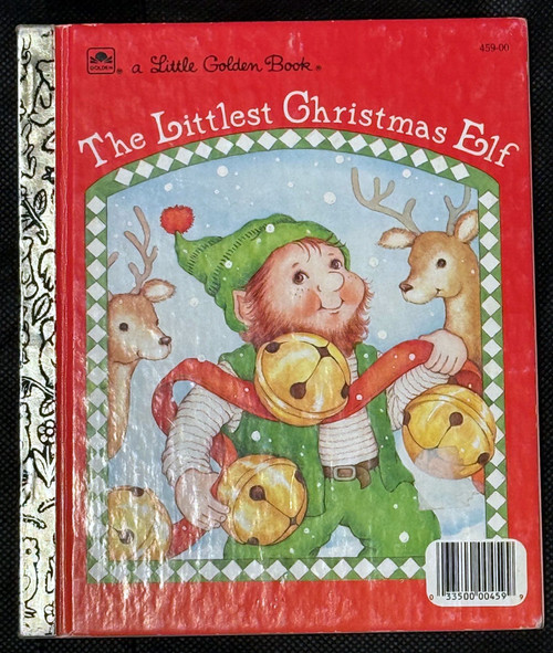 The Littlest Christmas Elf by Nancy Buss & Terri Super 1987 Little Golden Book "D" Edition
