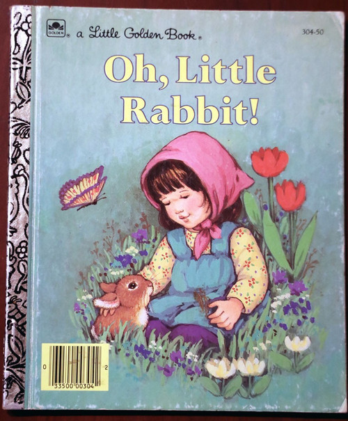 Oh, Little Rabbit! by Joan M Lexau/Kathy Wilburn 1989 Vintage Little Golden Book