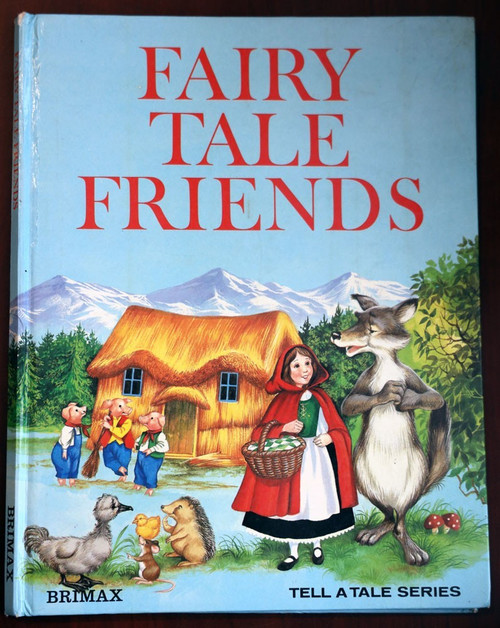 Fairy Tale Friends 1984 BRIMAX Tell a Tale Series Vintage Hardcover Embleton Art