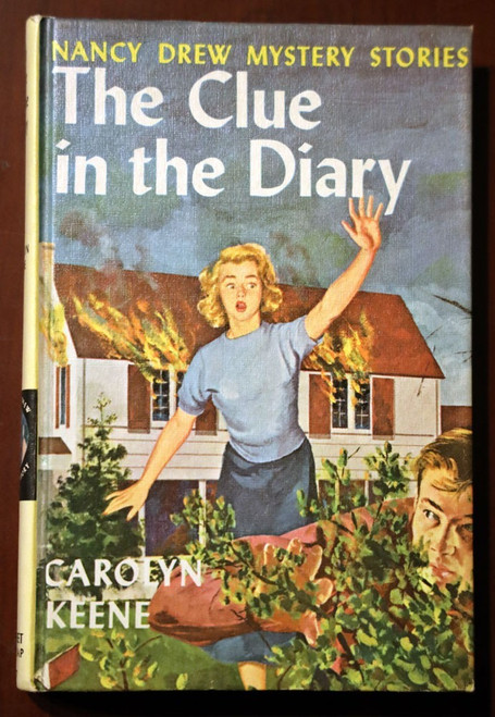The Clue in the DIary by Carolyn Keene #7 NANCY DREW MYSTERY 1962 Early Printing