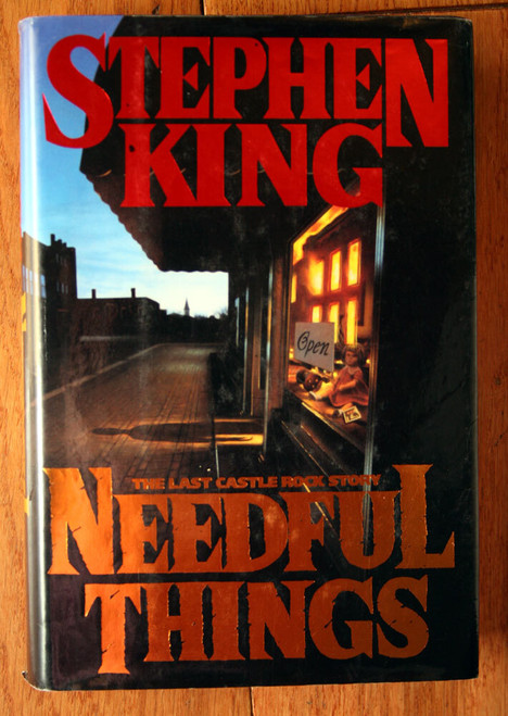 Needful Things by Stephen King (1991) First Edition HC/DJ