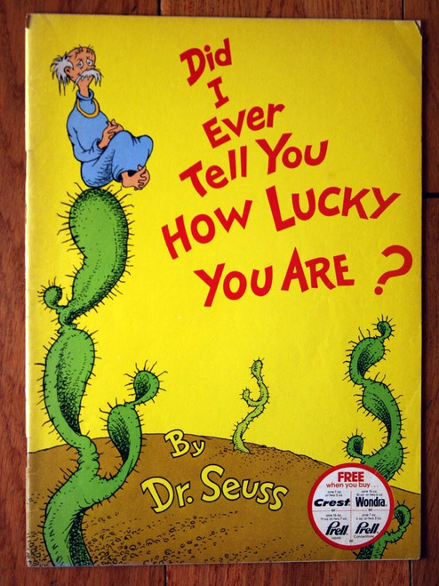 Did I Ever Tell You How Lucky You Are? Dr. Seuss Crest/Wondra/Prell Promo Comic