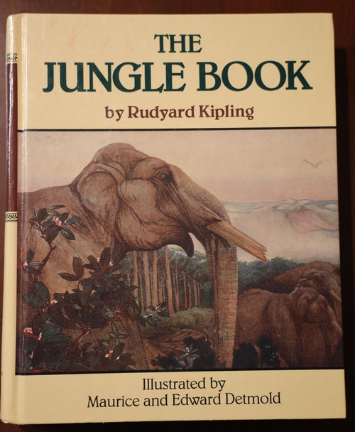 The Jungle Book by Rudyard Kipling 1989 by Maurice & Edward Detmold Illustrated