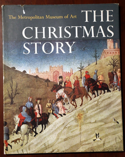 Metropolitan Museum of Art THE CHRISTMAS STORY HC/DJ 1966 Gospels Matthew & Luke