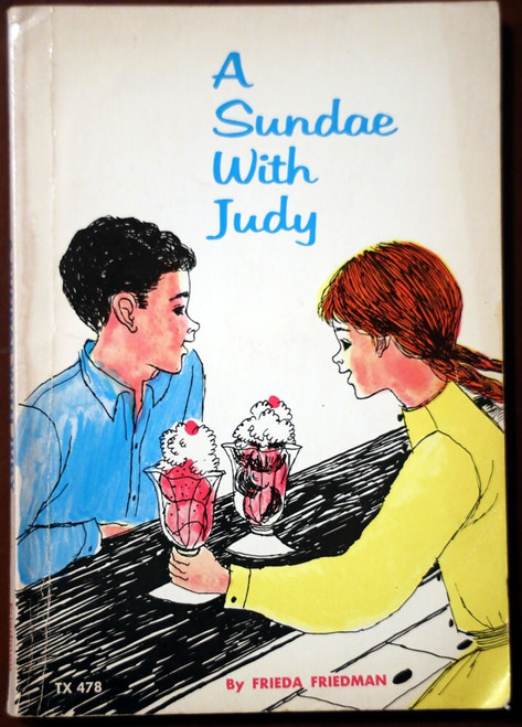 A Sundae With Judy by Frieda Friedman 1973 Vintage Scholastic Paperback TX 478