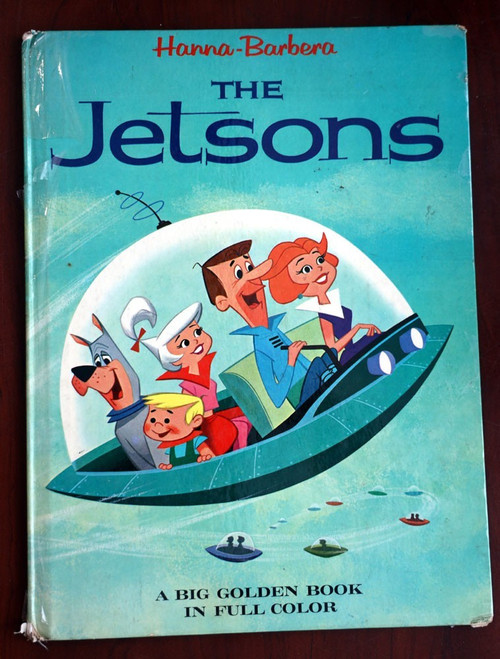 Hanna-Barbera THE JETSONS 1963 Big Golden Book Carl Memling/Al White VINTAGE HC