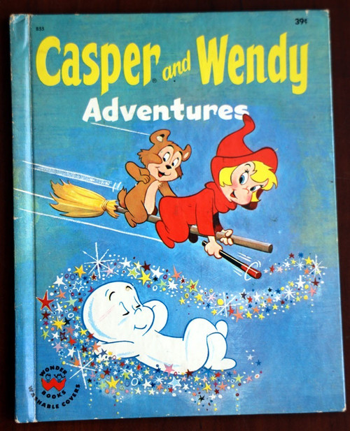 Casper and Wendy Adventures 1969 Wonder Books - Friendly Ghost/Good Little Witch