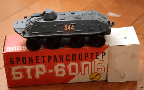 RUSSIAN COLLECTOR TRUCK 6TP-60N6 M 1: 43 Military TANKER TANK - VINTAGE IN BOX