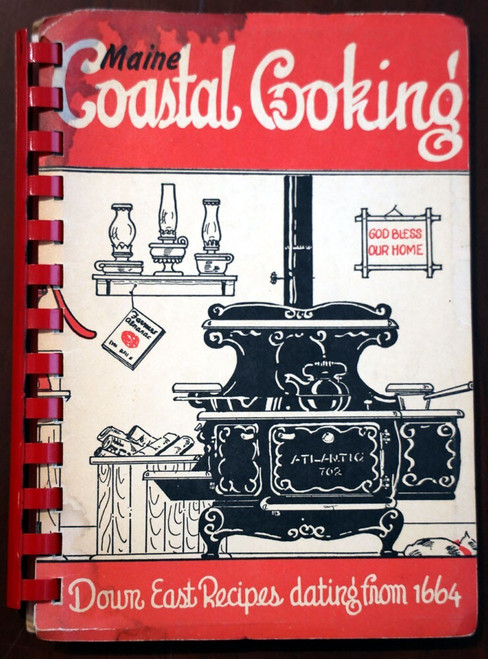 Maine Coastal Cooking 1975 Vintage Cookbook Rockland, ME East Coast Recipes