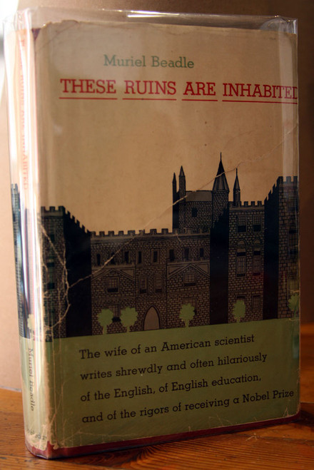 These Ruins are Inhabited by Muriel Beadle SIGNED COPY 1961 HC/DJ England Travel