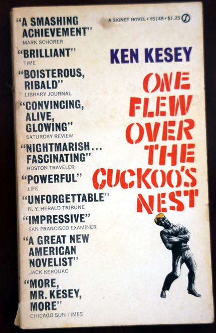 One Flew Over the Cuckoo's Nest by Ken Kesey 1962 Vintage Signet Paperback Book