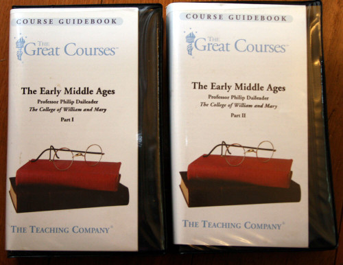 THE EARLY MIDDLE AGES Part I & II THE GREAT COURSES 12 CDs HISTORY Audiobook