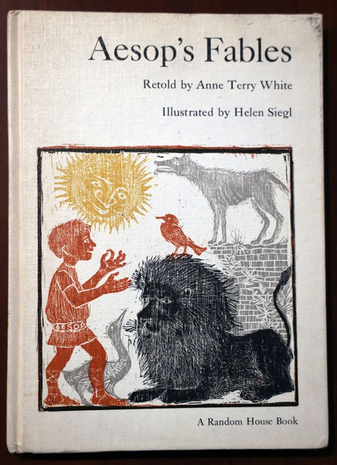 Aesop's Fables by Anne Terry White/Helen Siegl 1964 Vintage HC Weekly Reader