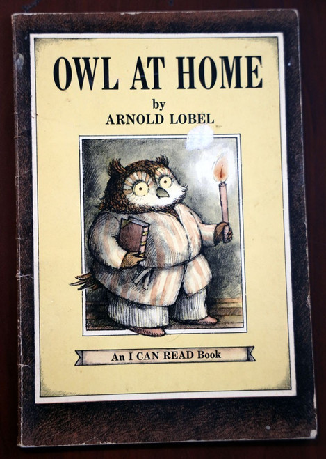OWL AT HOME by Arnold Lobel 1982 Paperback AN I CAN READ BOOK Harper Trophy