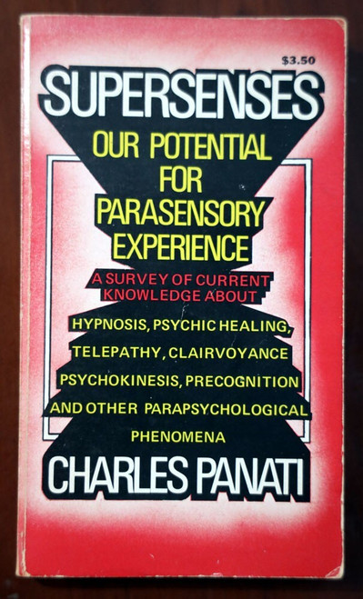 SUPERSENSES by Charles Panati 1976 Psychic Telepathy Clairvoyance Parasensory