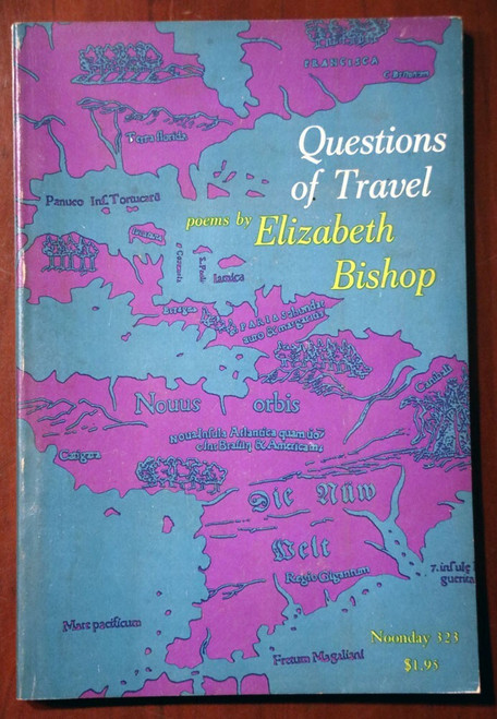 Questions of Travel: Poems by Elizabeth Bishop 1967 Vintage Poetry Book