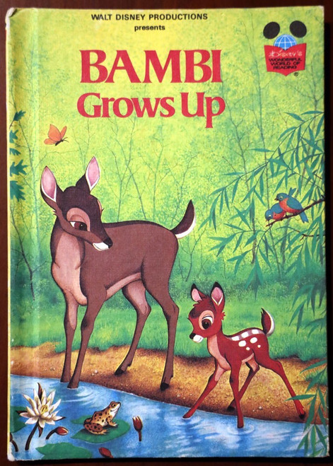 Walt Disney's BAMBI GROWS UP 1979 First American Edition Hardcover Random House