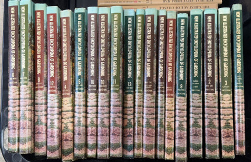 New Illustrated Encyclopedia of Gardening 18-Volume Vintage Book Set - Greystone