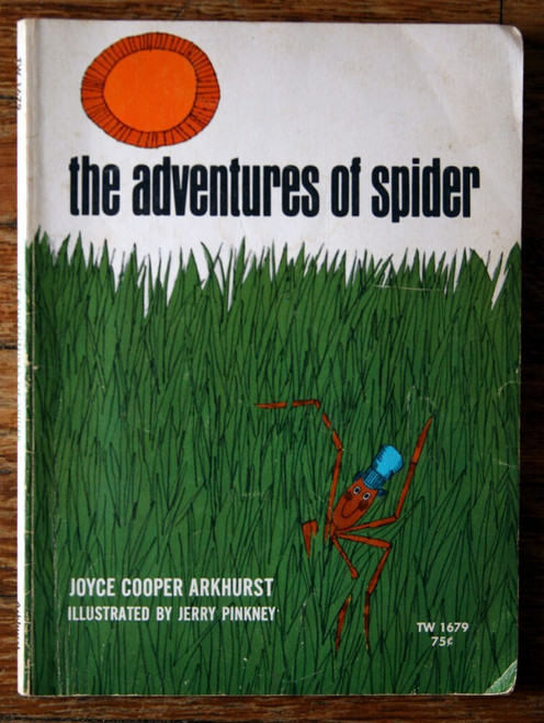 The Adventures of Spider by Joyce Cooper Arkhurst 1970 1st Printing Scholastic