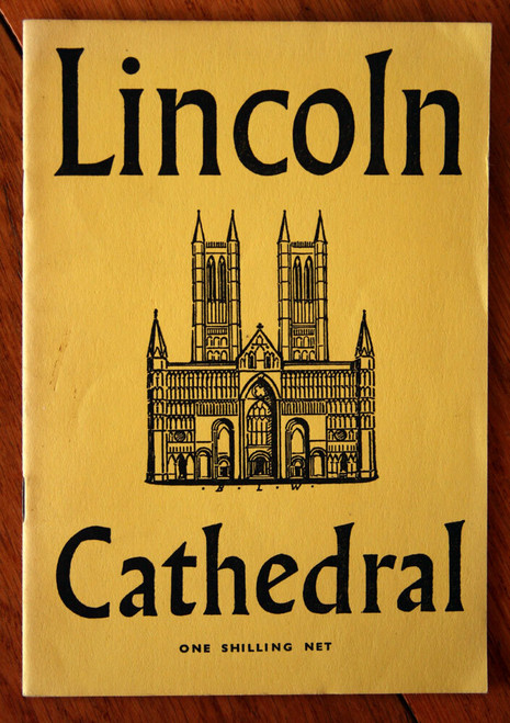 Short Guide to the Lincoln Cathedral by Rev. Canon J.H. Srawley 1947 U.K. Church