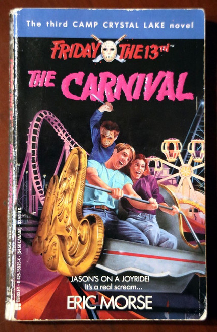 Friday the 13th THE CARNIVAL by Eric Morse 1994 Vintage Paperback Berkley 1st Pr