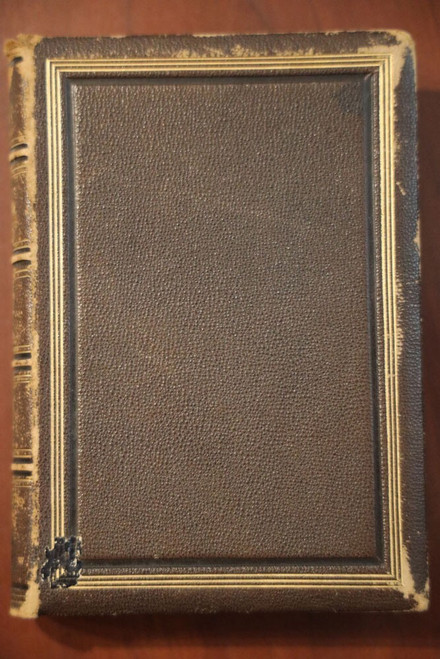 The Poetical Works of JOHN MILTON Frederick Warne Antique Book Leather-Bound