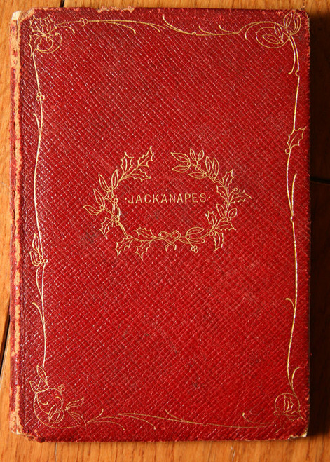 JACKANAPES by Juliana Horatia Ewing Red Leather G.P. Putnam's Sons ARIEL BOOKLET